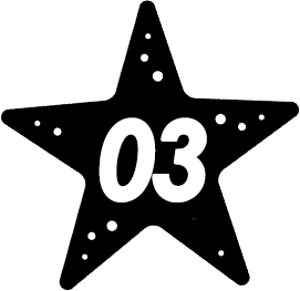 ヒトデでバリア